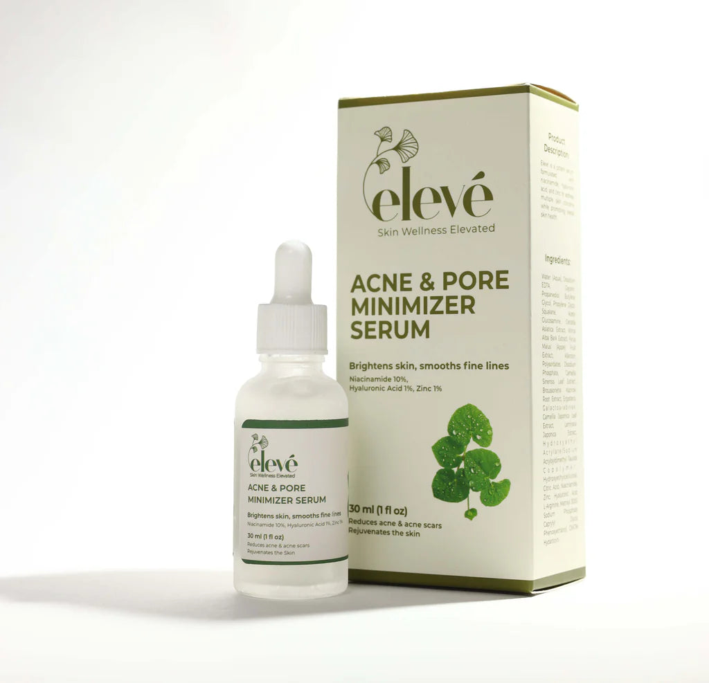 "Élève Acne Serum | Advanced Blemish Control for Clear, Radiant Skin – Reduces Breakouts, Unclogs Pores, Soothes Irritation & Fades Acne Scars "